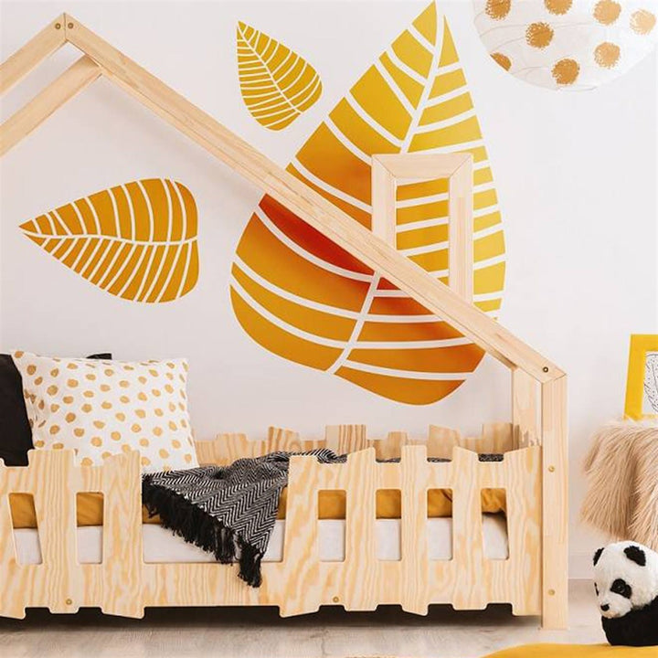 Lit cabane enfant Galaxy ,bois 90x190cm