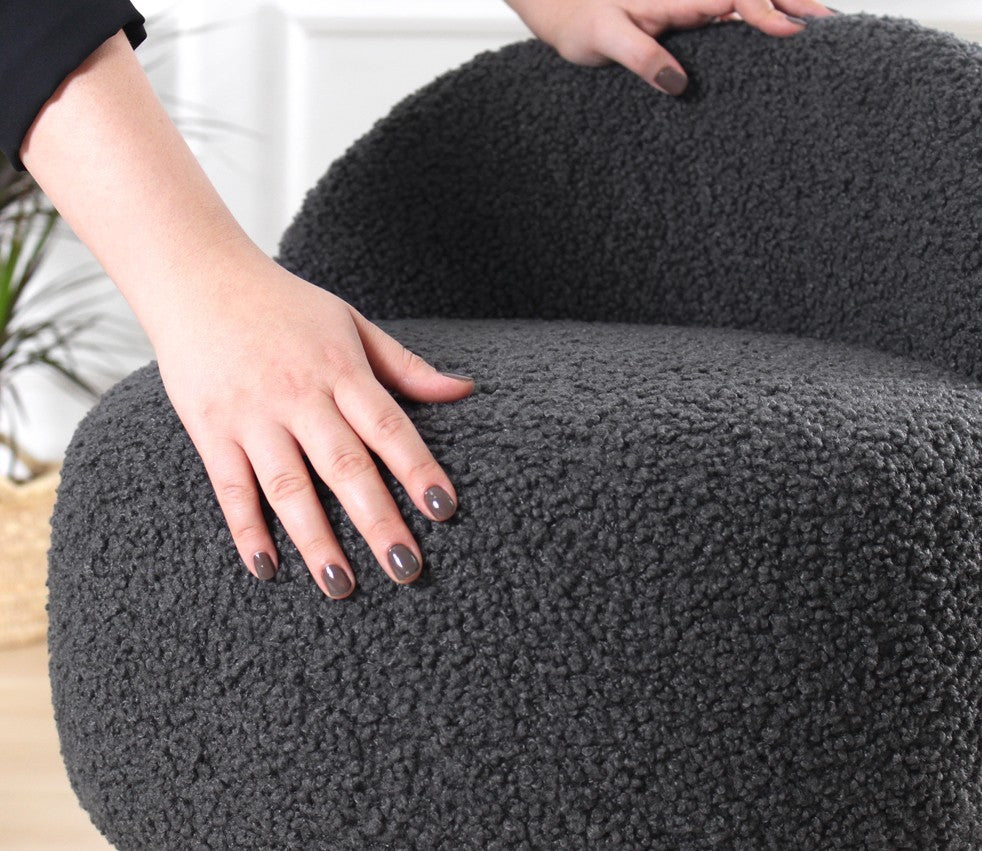 Pouf Rufmee - Dark Grey