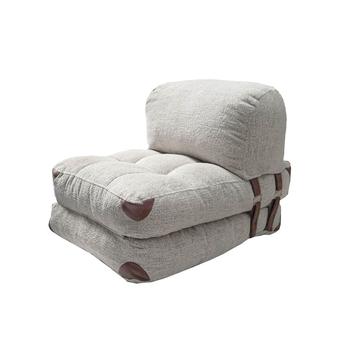 Canapé-lit 1 place Fold Teddy - Grey