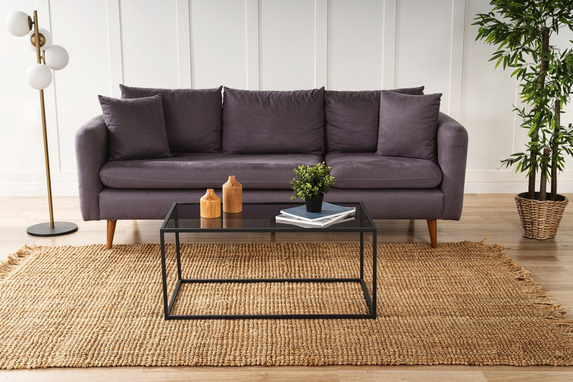 Table basse Lizbon - Smoked Glass