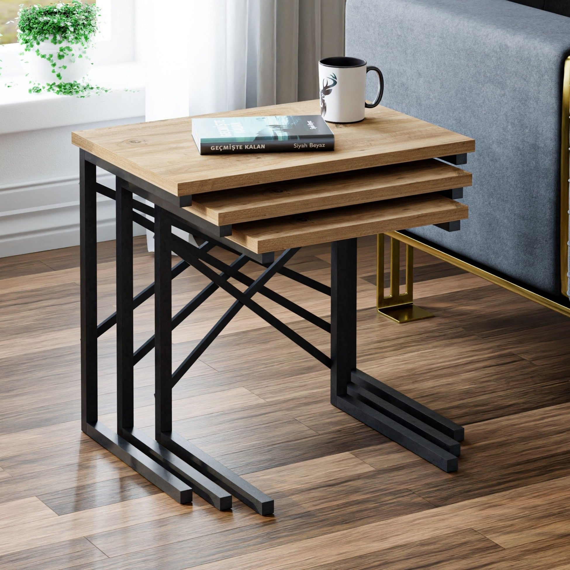 Table gigogne (3 pièces) Zg1-657-3653S