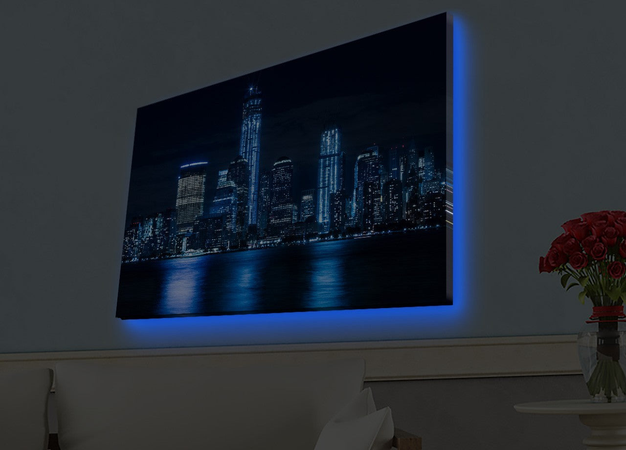 Peinture de toile éclairée à LED décorative 4570HDACT-095