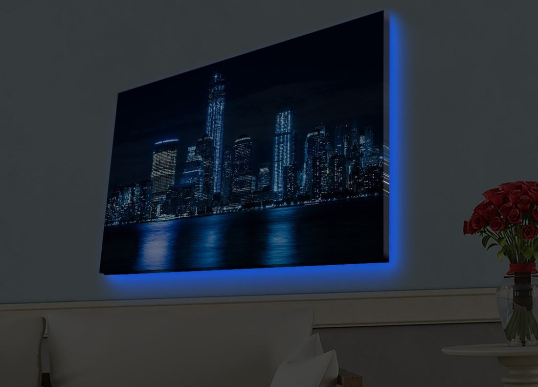 Peinture de toile éclairée à LED décorative 4570HDACT-095