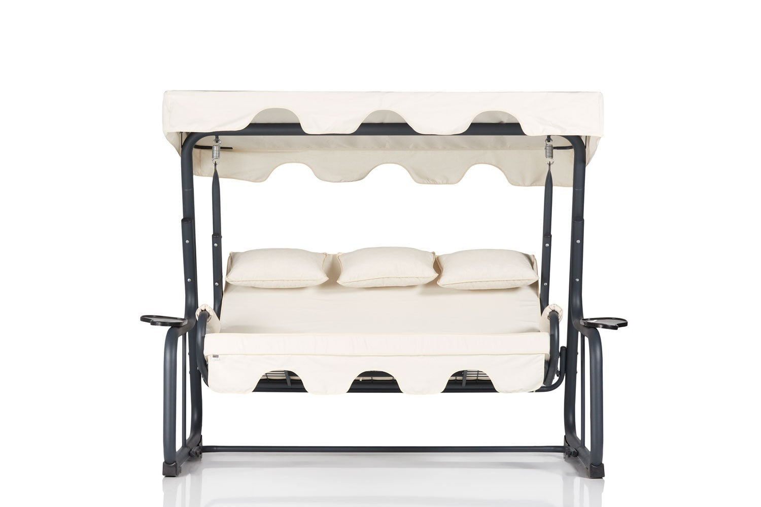 Chaise swing triple jardin Vitis 3 - Multicolor