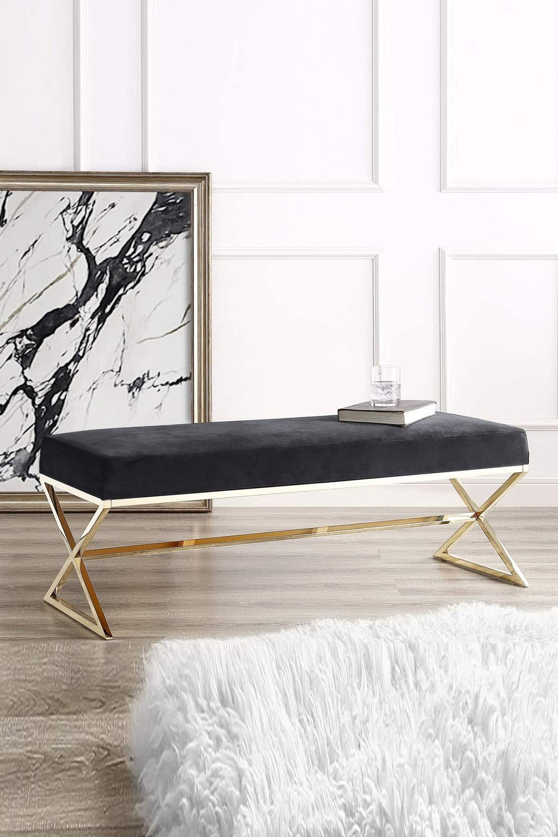 Luxury Banc Or Noir