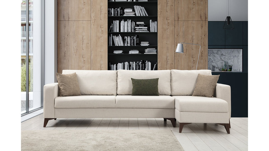 Canapé d'angle Kristal 3+Corner - Beige