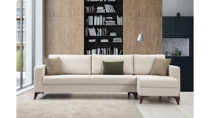 Canapé d'angle Kristal 3+Corner - Beige