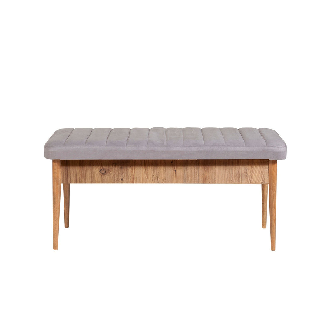 Table à manger extensible et jeu de chaises (5 pièces) Vina Atlantic Soho Grey
