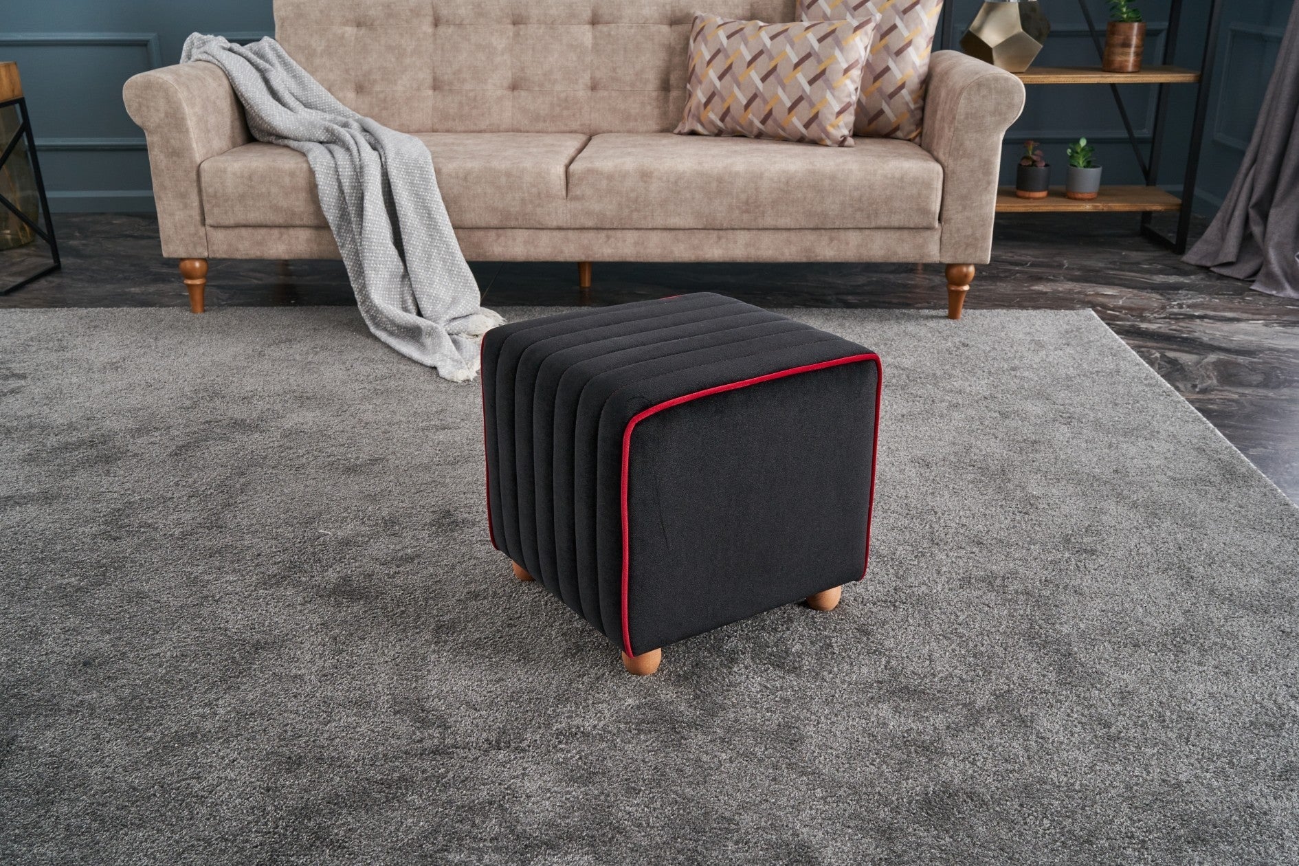 Pouf Mona Puf - Black