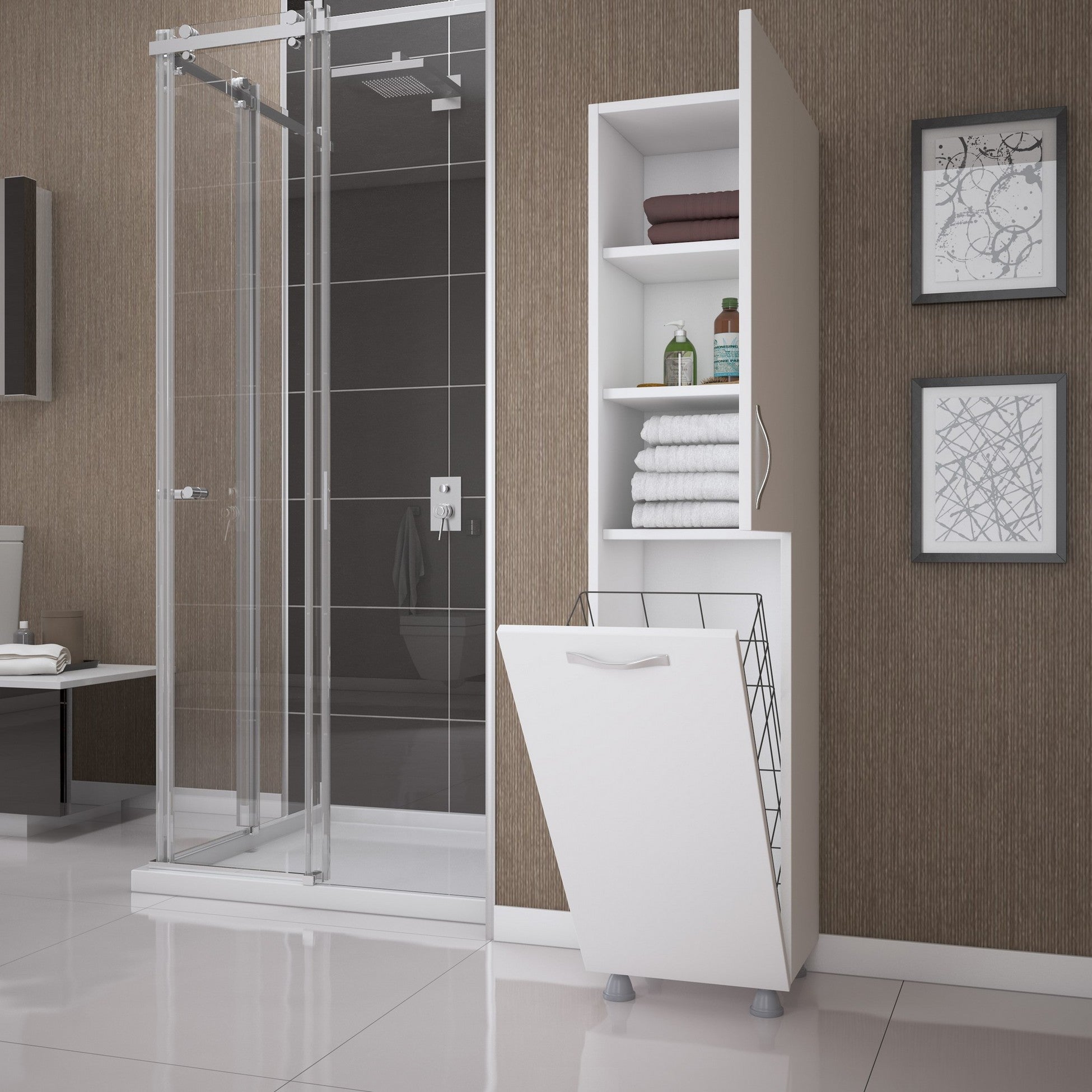 Armoire à plusieurs usage Mundo - White