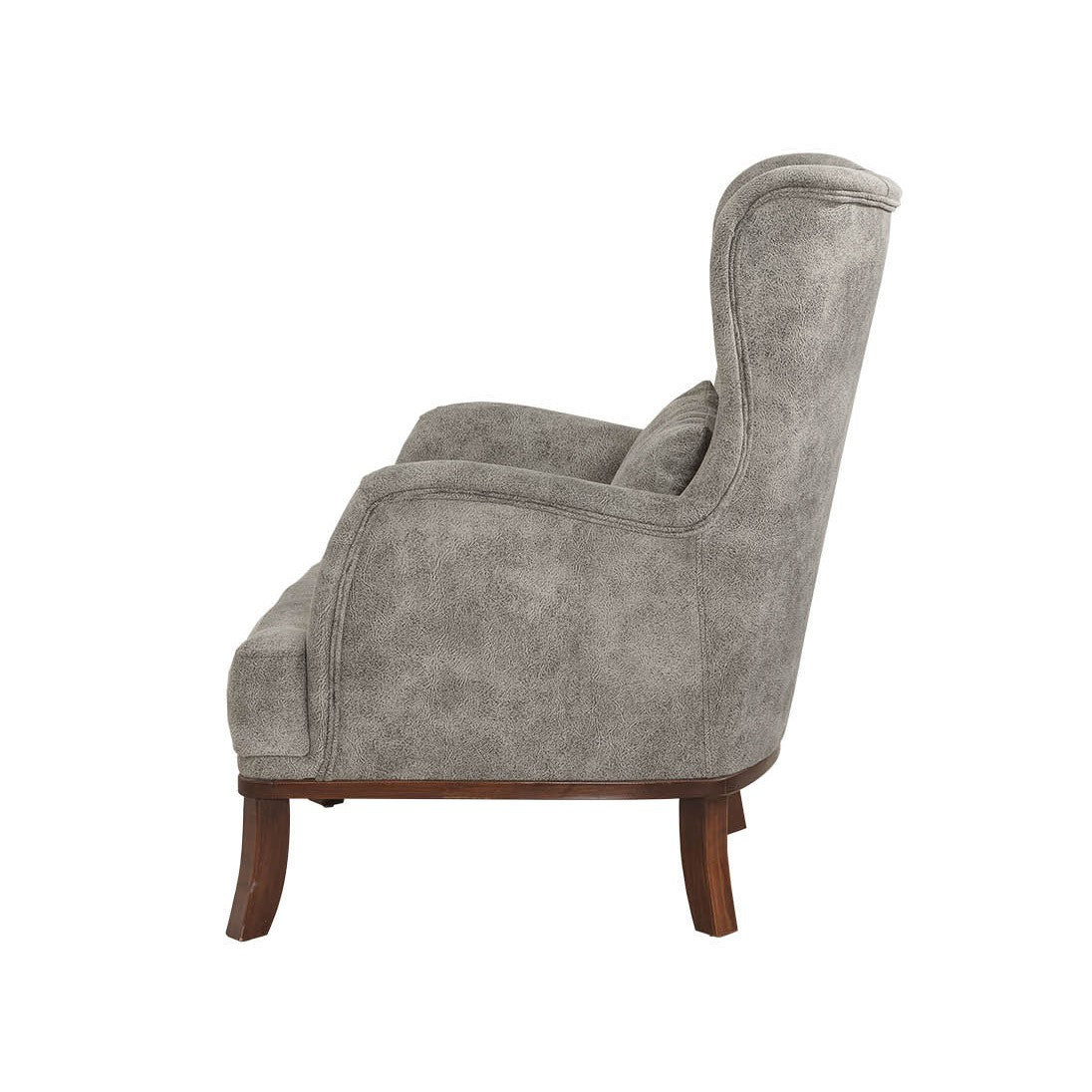 Fauteuil à oreilles Marta - Gray