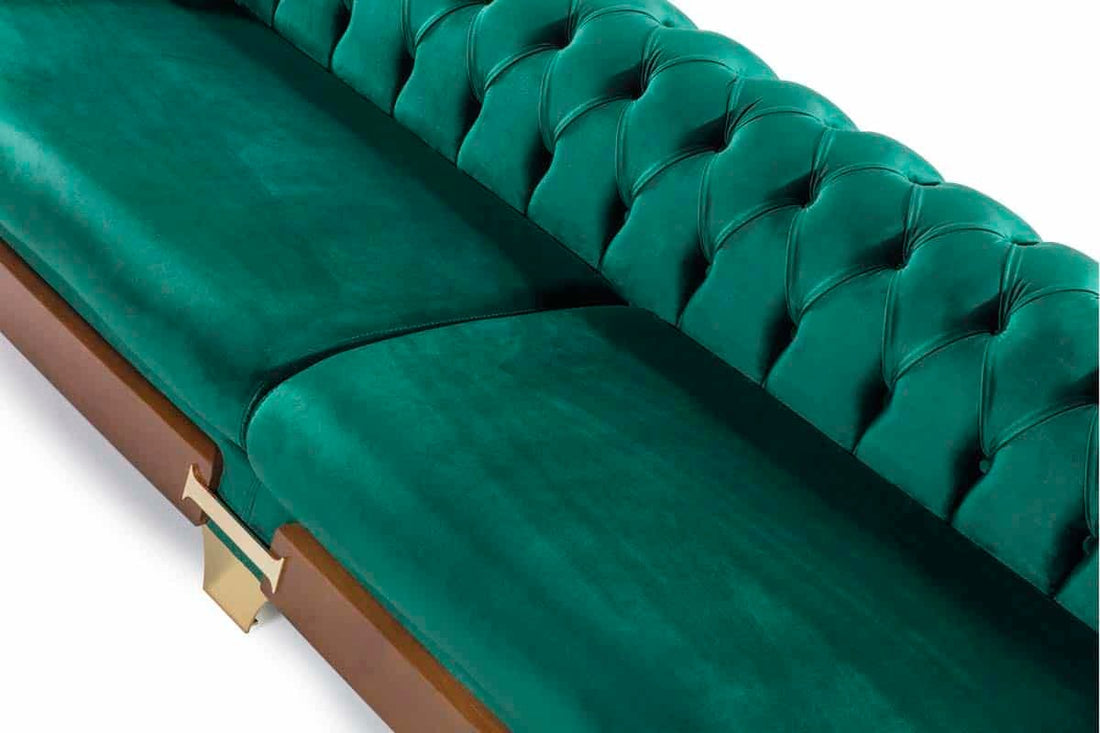 Nish Canapé 4 Places Vert