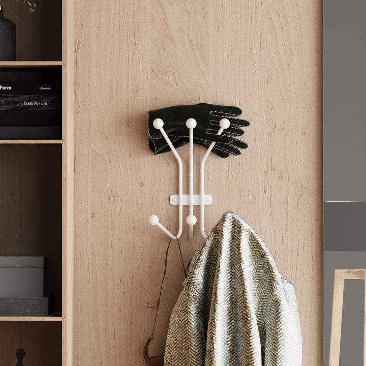 Crochet mural en métal Ant-B