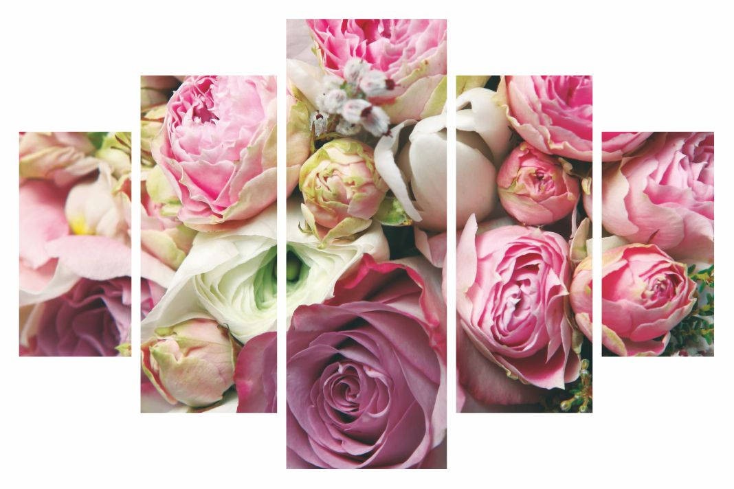 Peinture décorative MDF (5 pièces) ST195