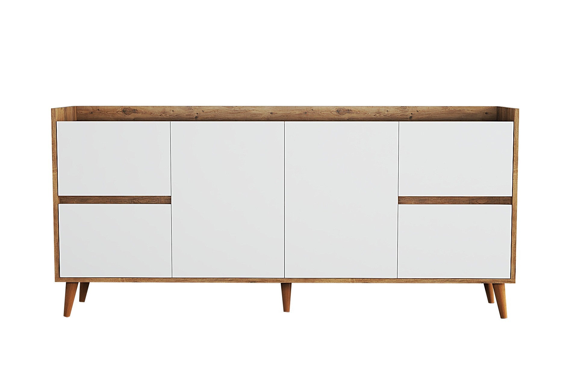 Console Efron - Atlantic Pine, White