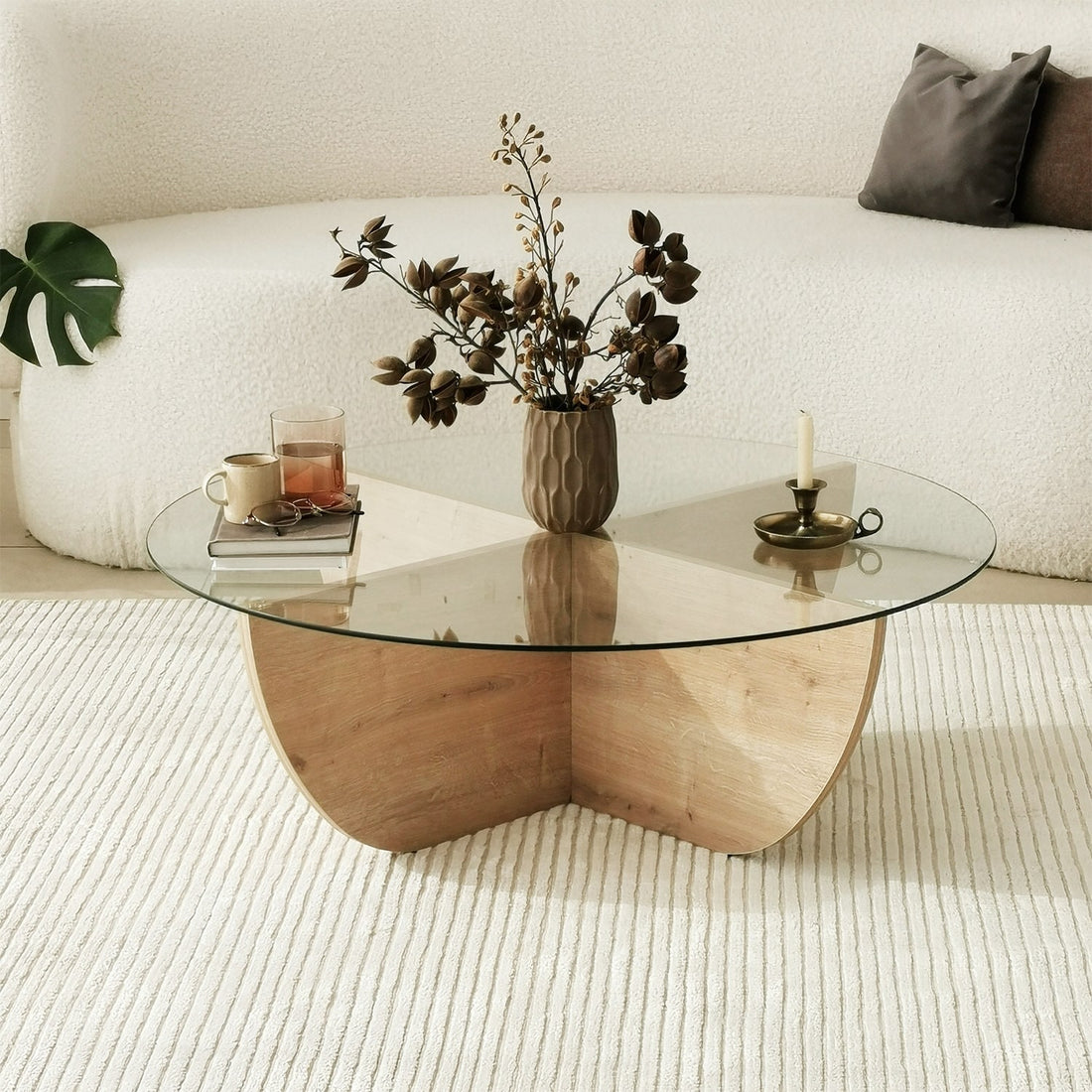 Table basse Lily - Sapphire Oak