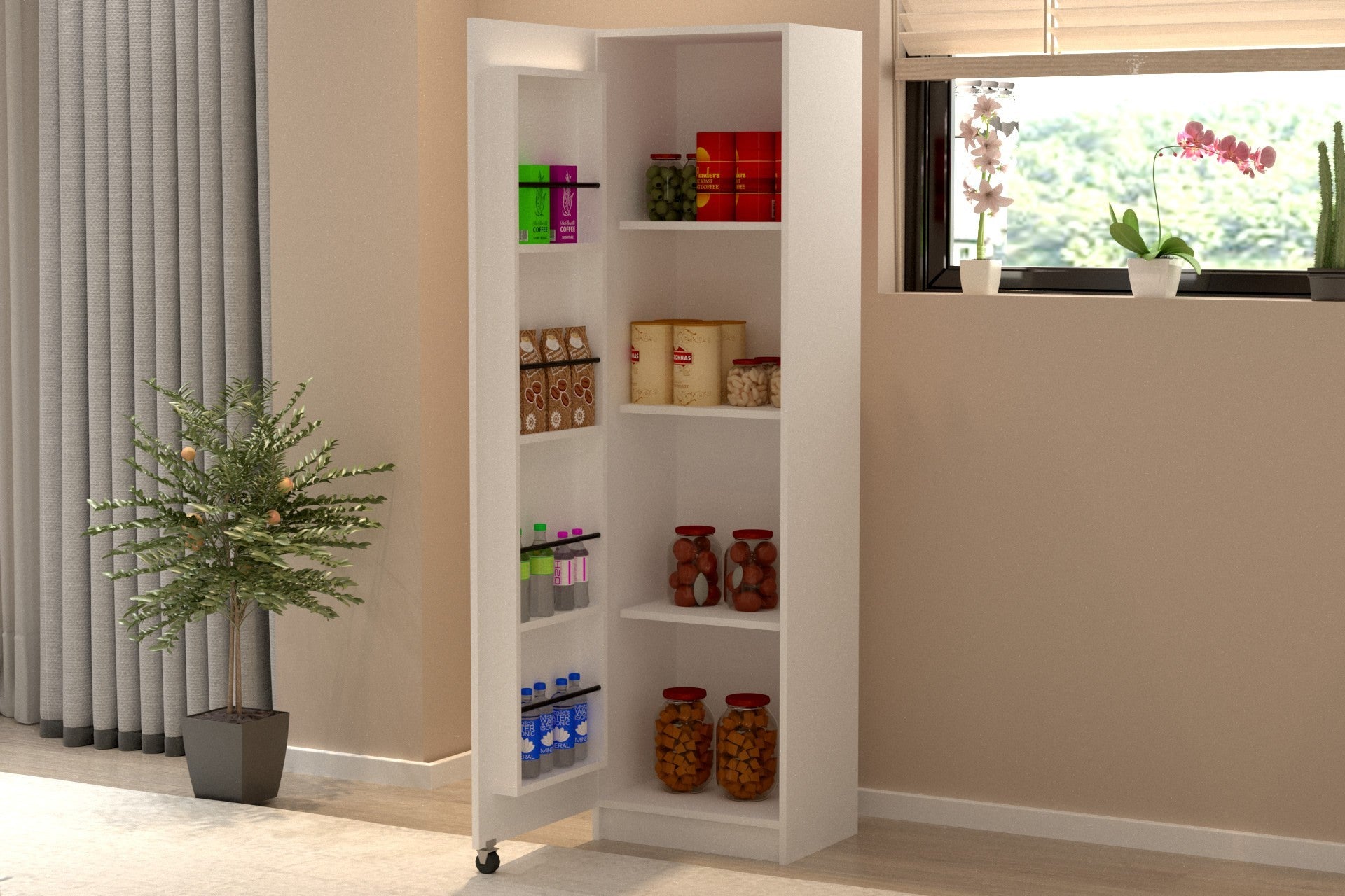 Armoire à plusieurs usage Gizay - White