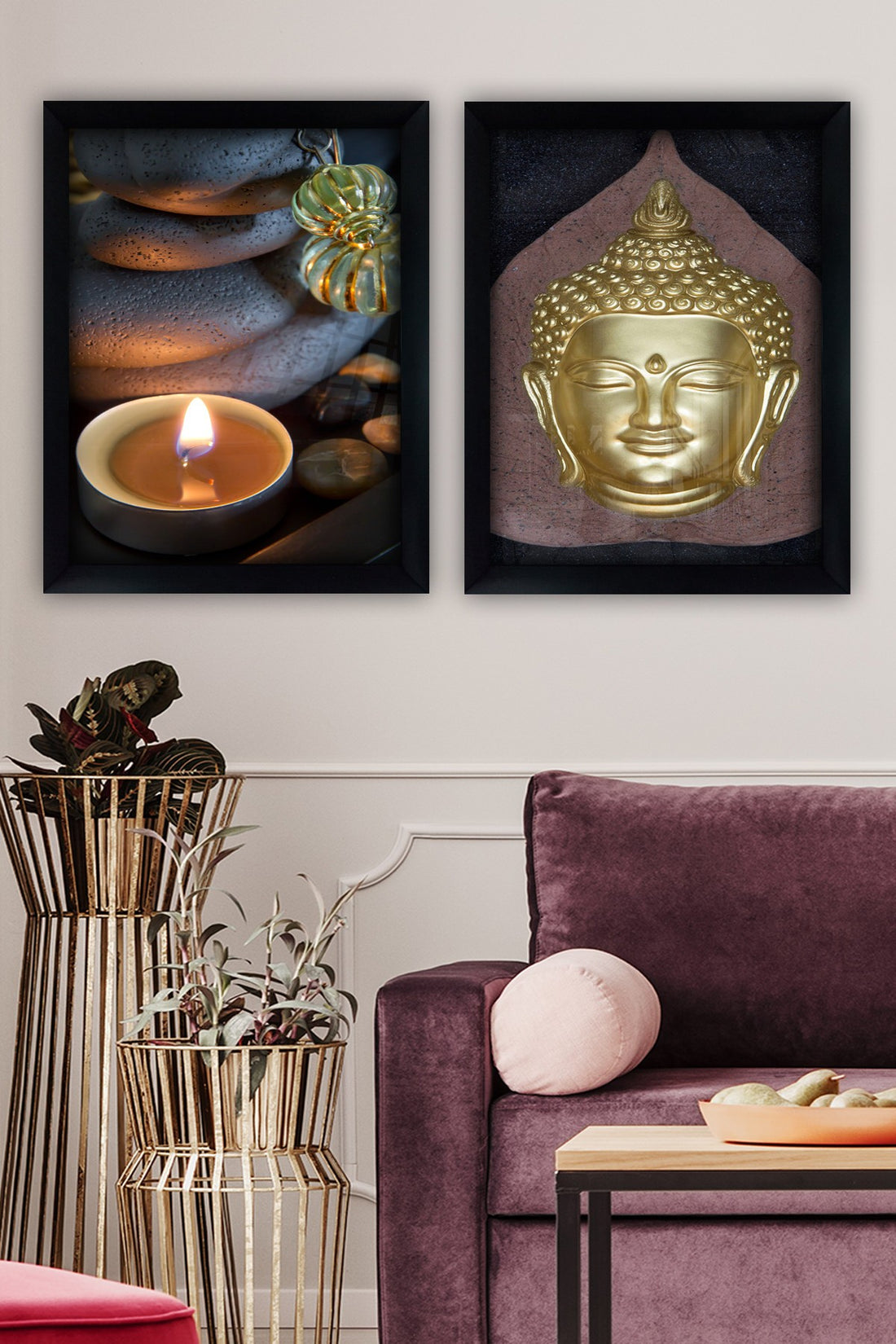 Peinture décorative (2 pièces) SYC7436502415487