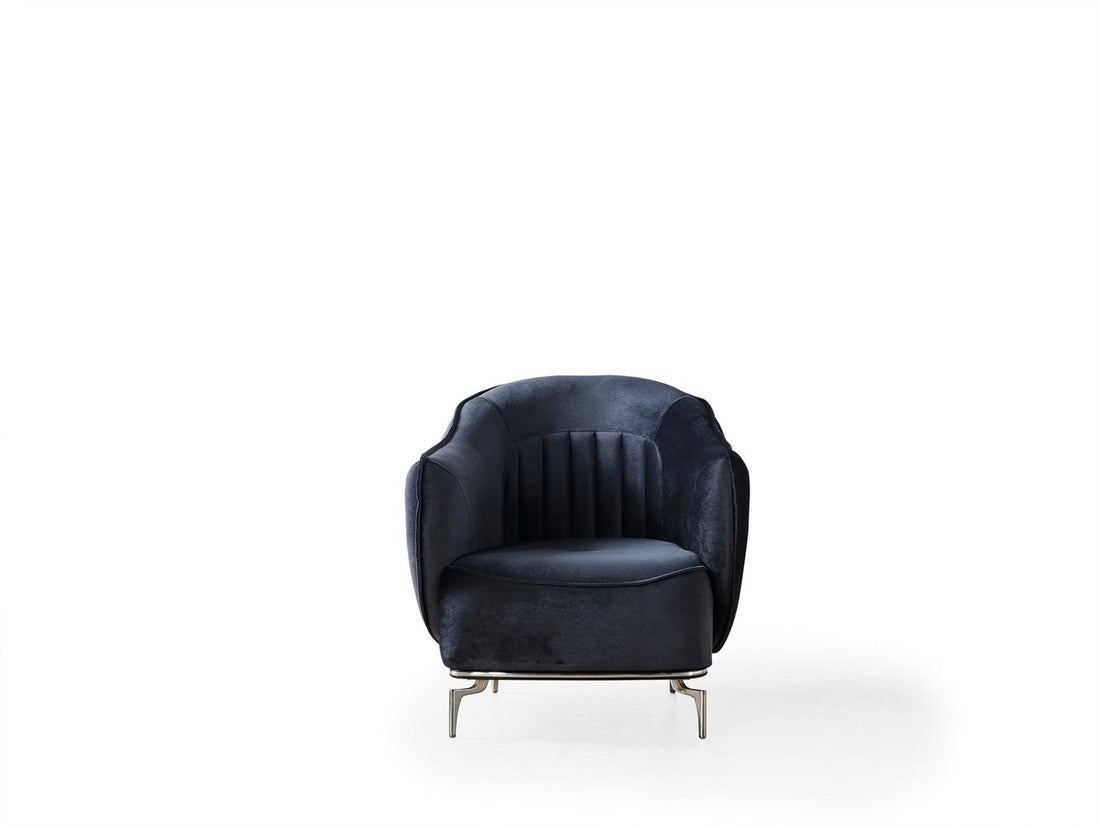 Platin Fauteuil Bergère
