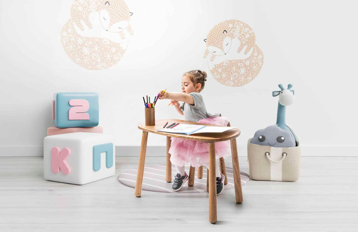 Hobbit Table et 1 Chaises Enfants Table d'activité