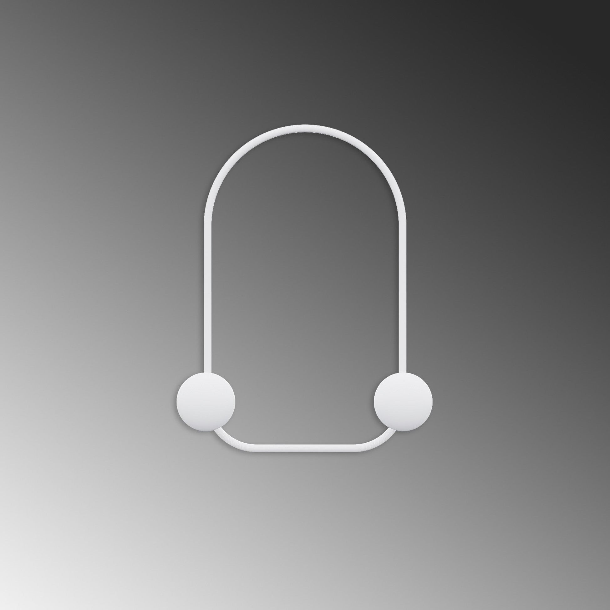 Crochet mural en métal Frog-B