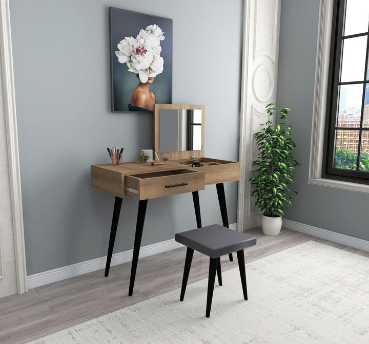 Table de maquillage Rouge - Hitit