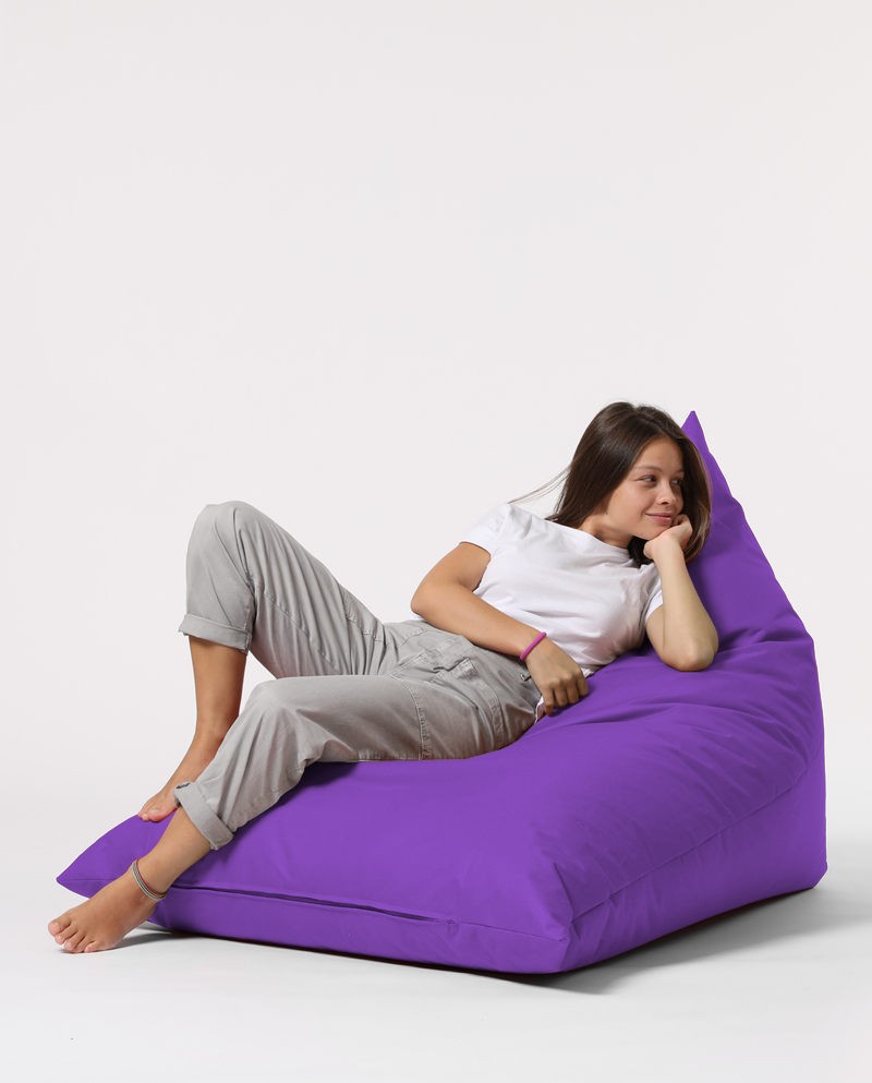 Pouf de jardin Pyramid Big Bed Pouf - Purple