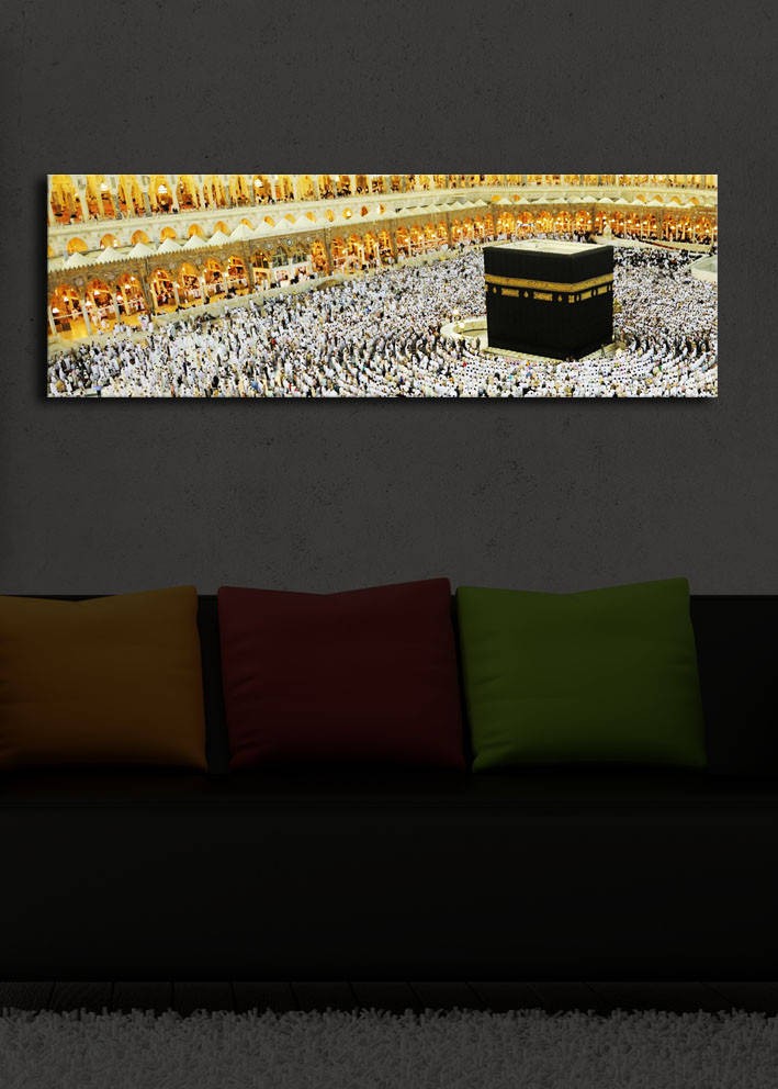 Peinture de toile éclairée à LED décorative 3090İACT-21