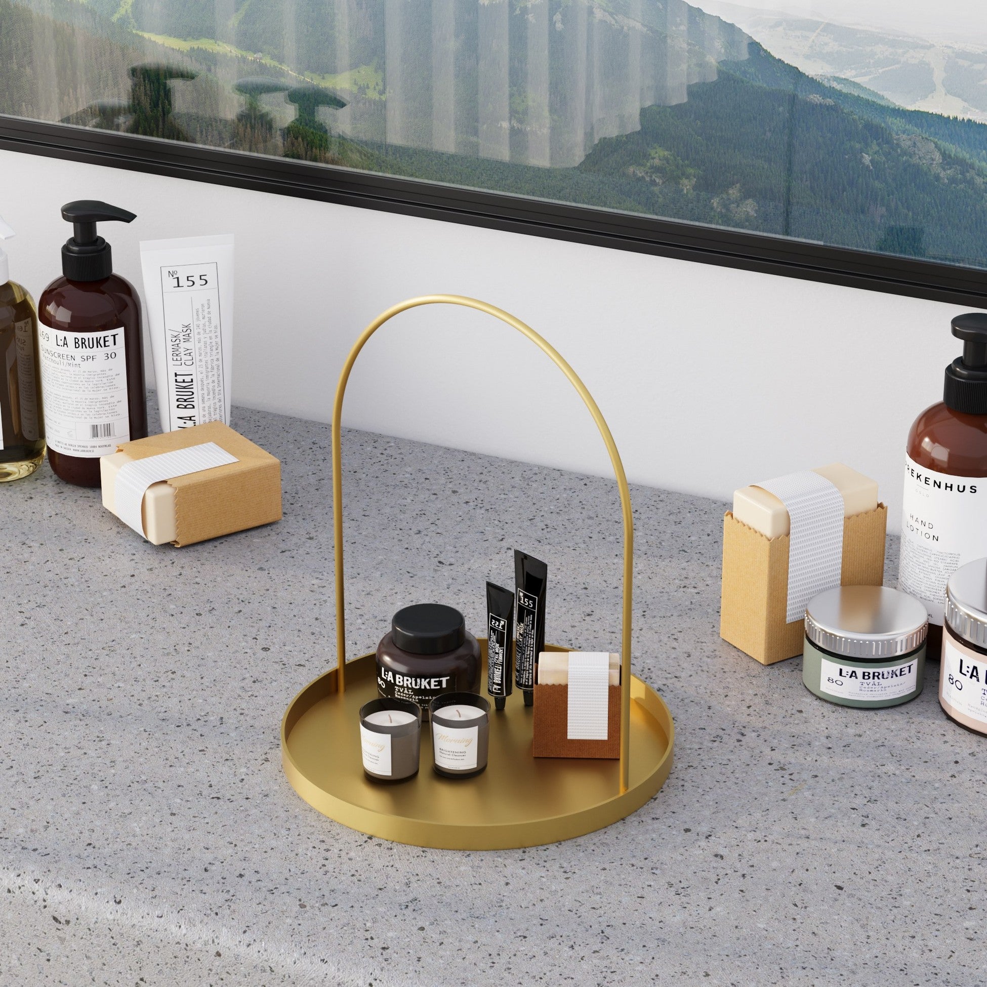 Accessoire décoratif en métal Kos-B - Gold