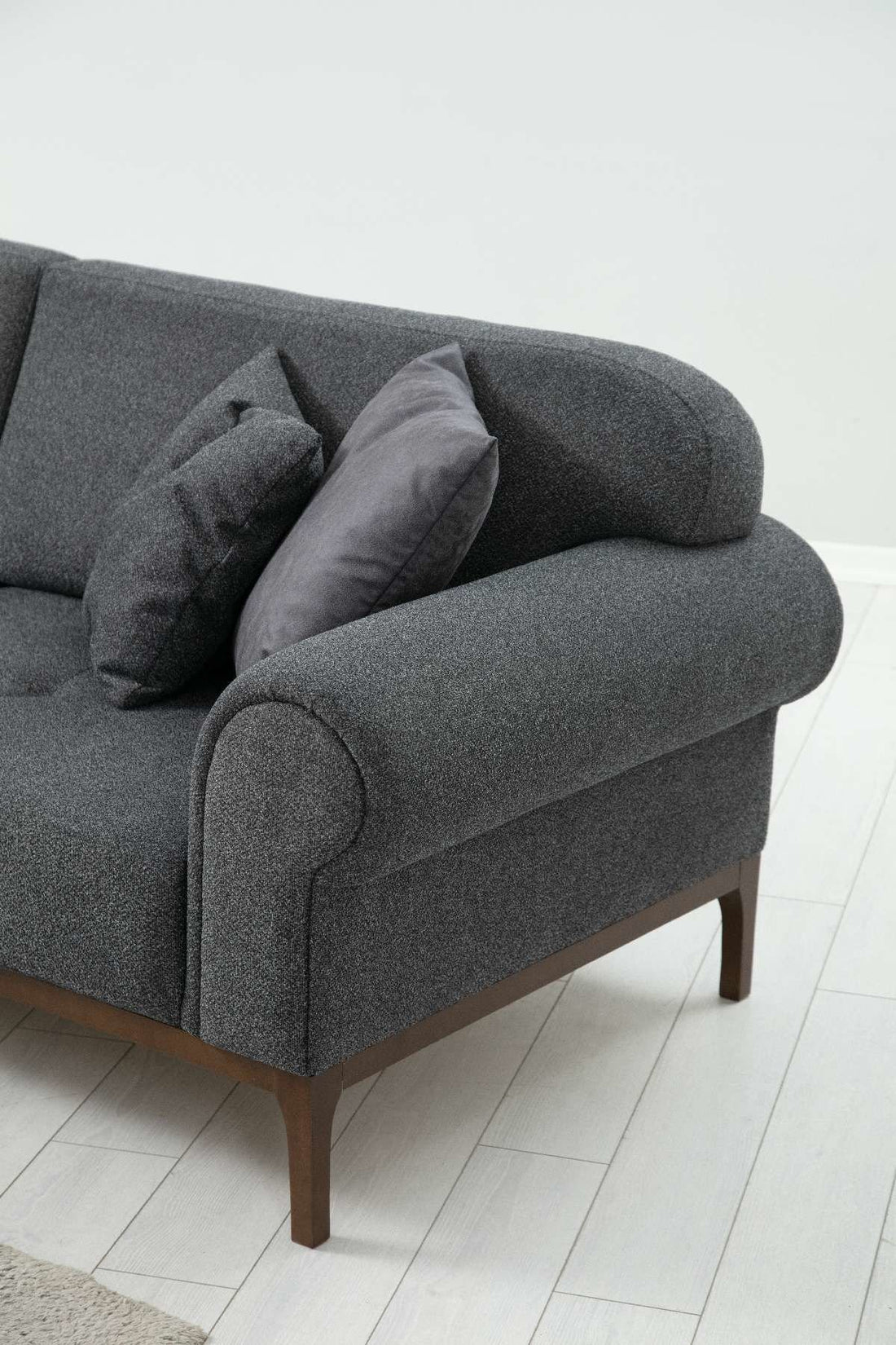 Canapé à 3 places London - Dark Grey