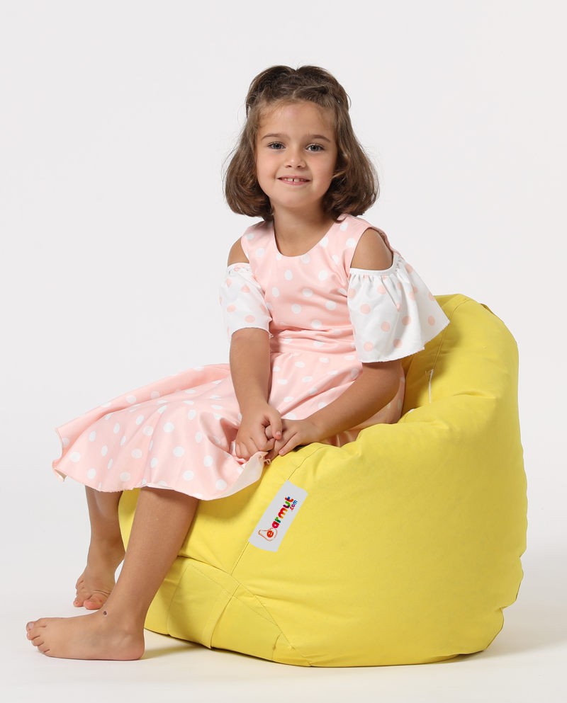 Pouf de jardin Premium Kids - Yellow