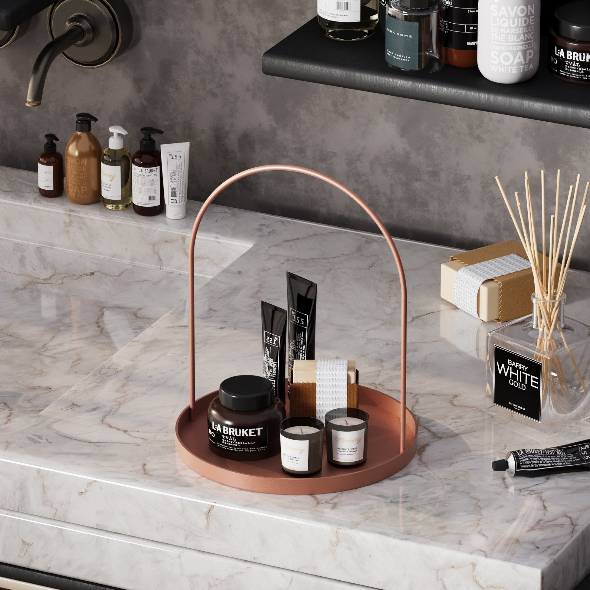 Accessoire décoratif en métal Kos-A - Copper