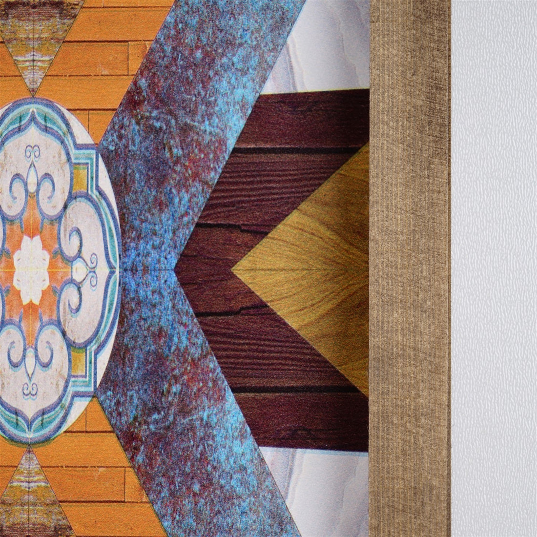 Peinture mdf encadrée décorative (3 pièces) TAH177