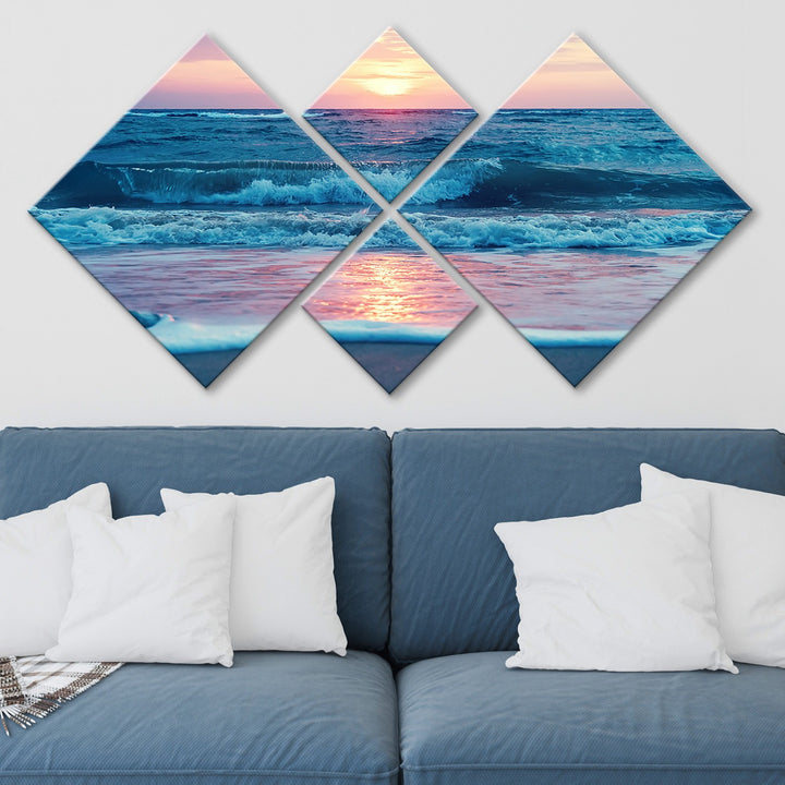 Peinture décorative MDF (4 pièces) 4MDF1067702498