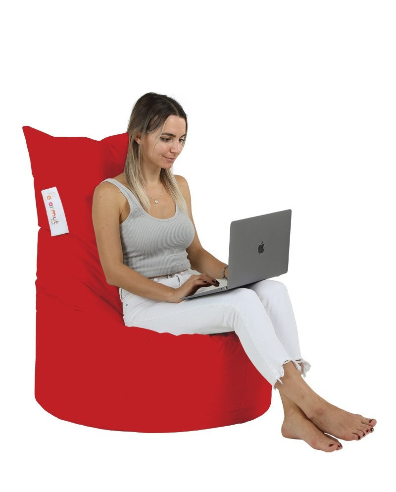 Pouf de jardin Balina - Red