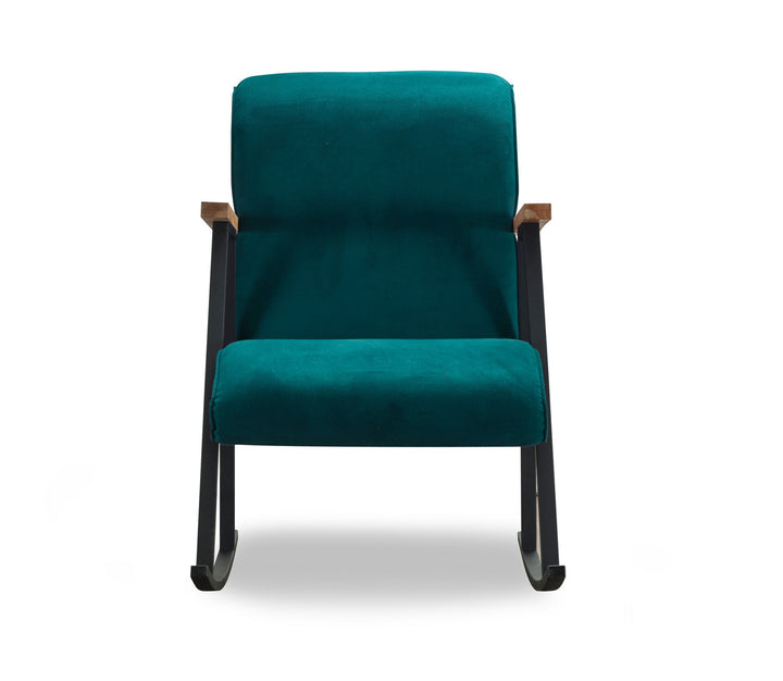 Fauteuil à bascule Yoka - Petrol Blue