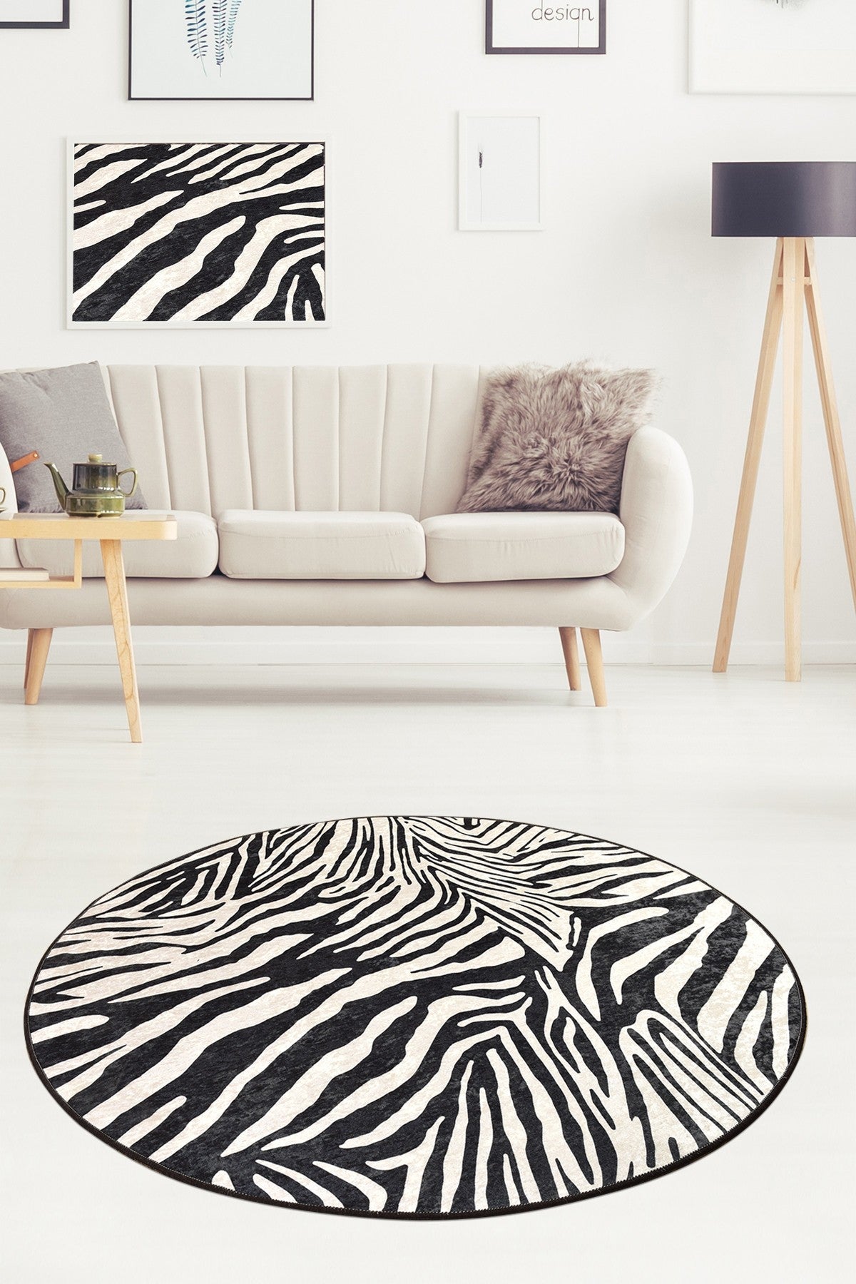 Tapis (140 cm) Zebra