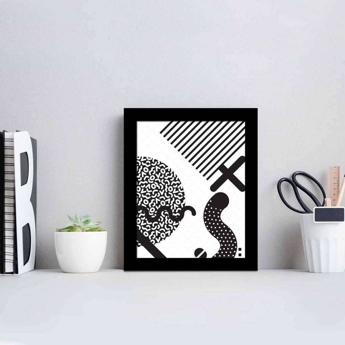 Peinture mdf encadrée décorative SCT-042