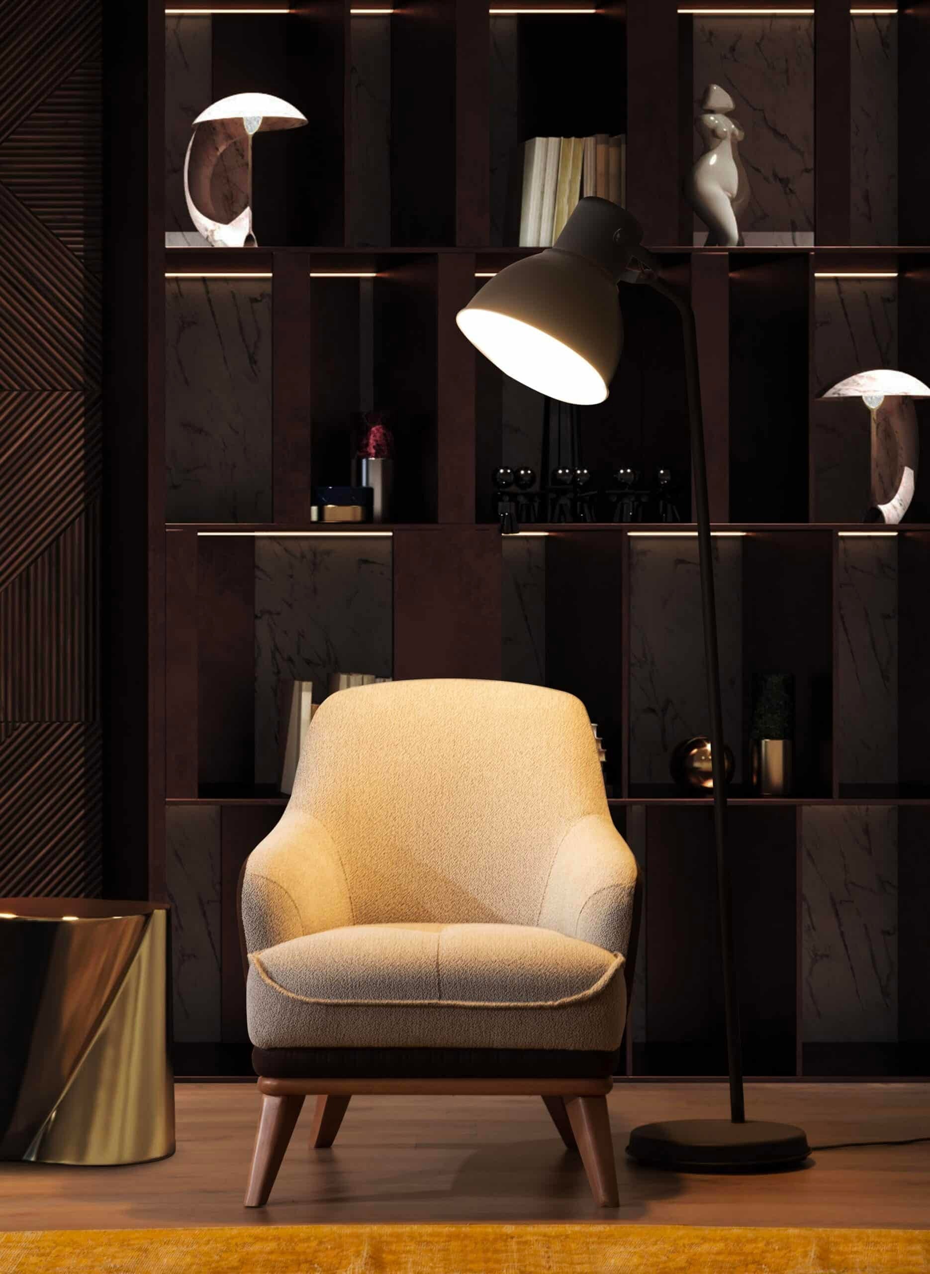 Vanni Fauteuil Bergère