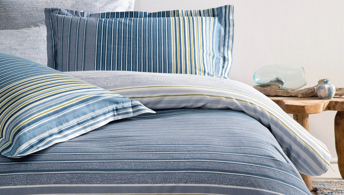 Pernelle Parure de Lit Bleu