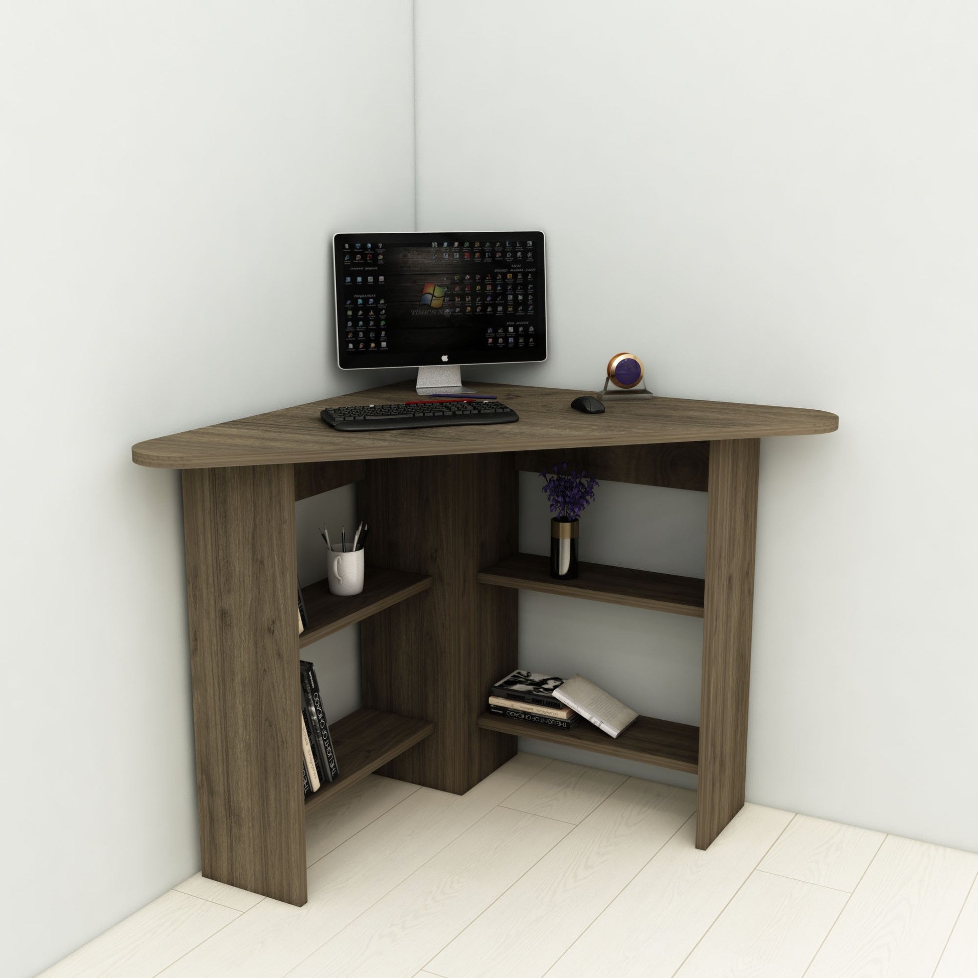 Bureau d'étude Corner - Walnut