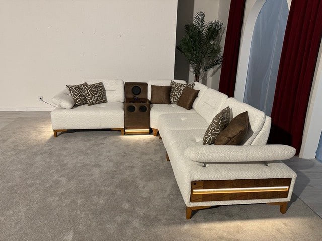 Comfy Canapé D’angle avec systeme audio 285x310