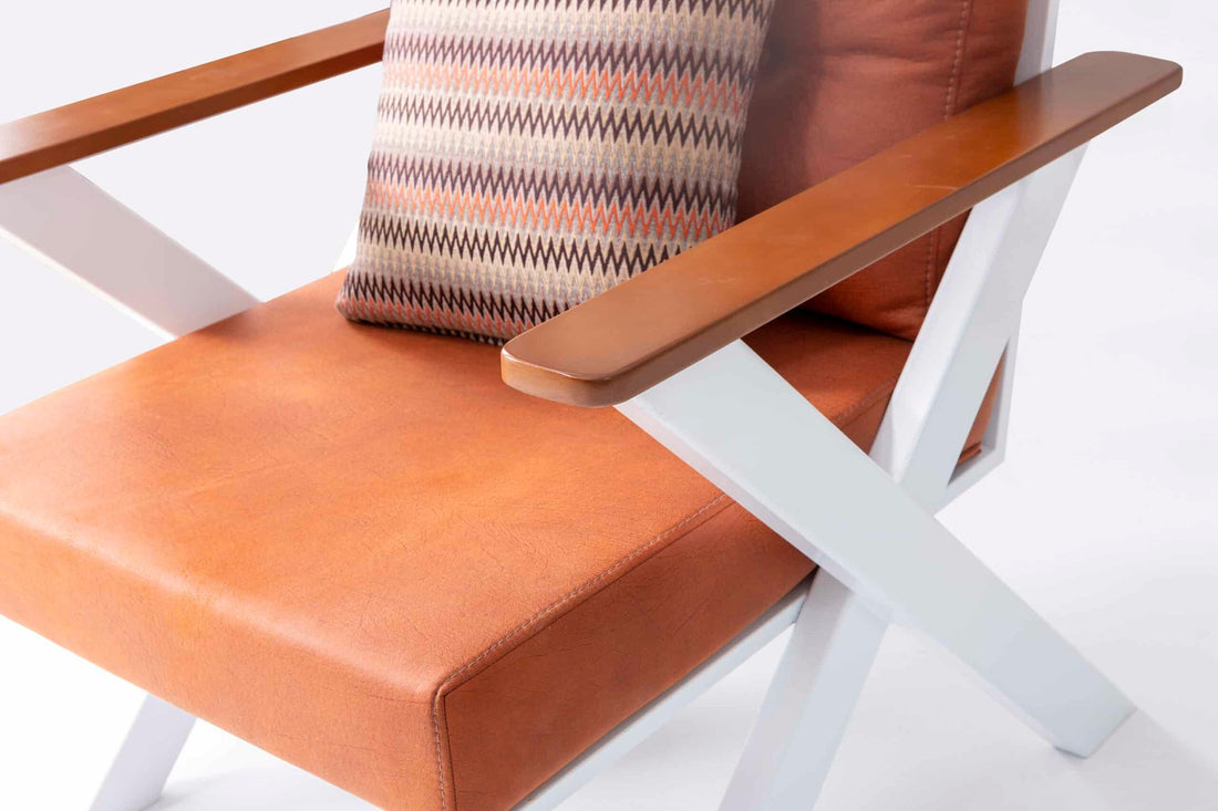 Salon de jardin avec coussins &amp; table basse Delux