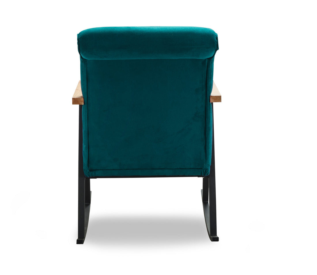 Fauteuil à bascule Yoka - Petrol Blue