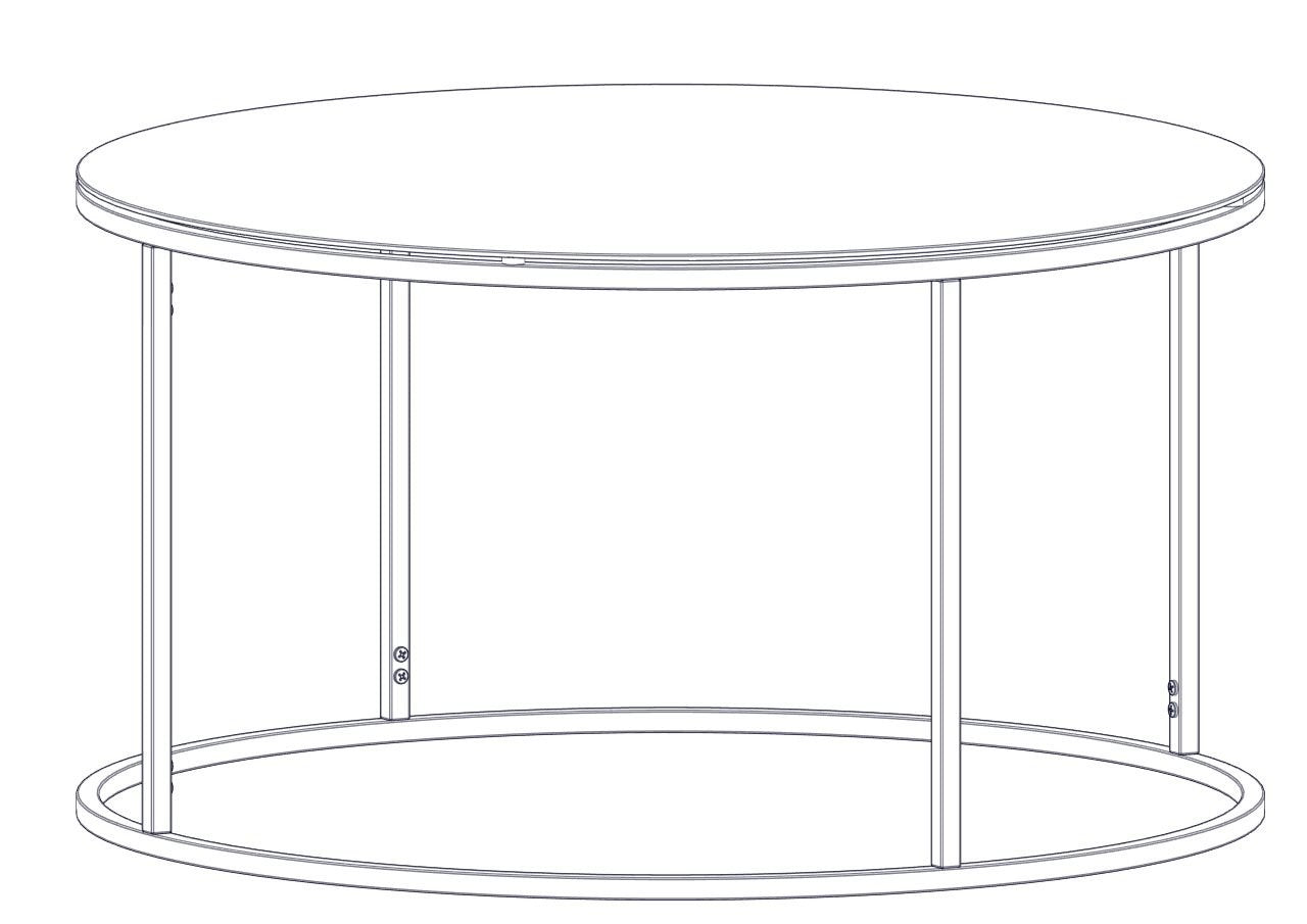 Table basse Berlin - Black