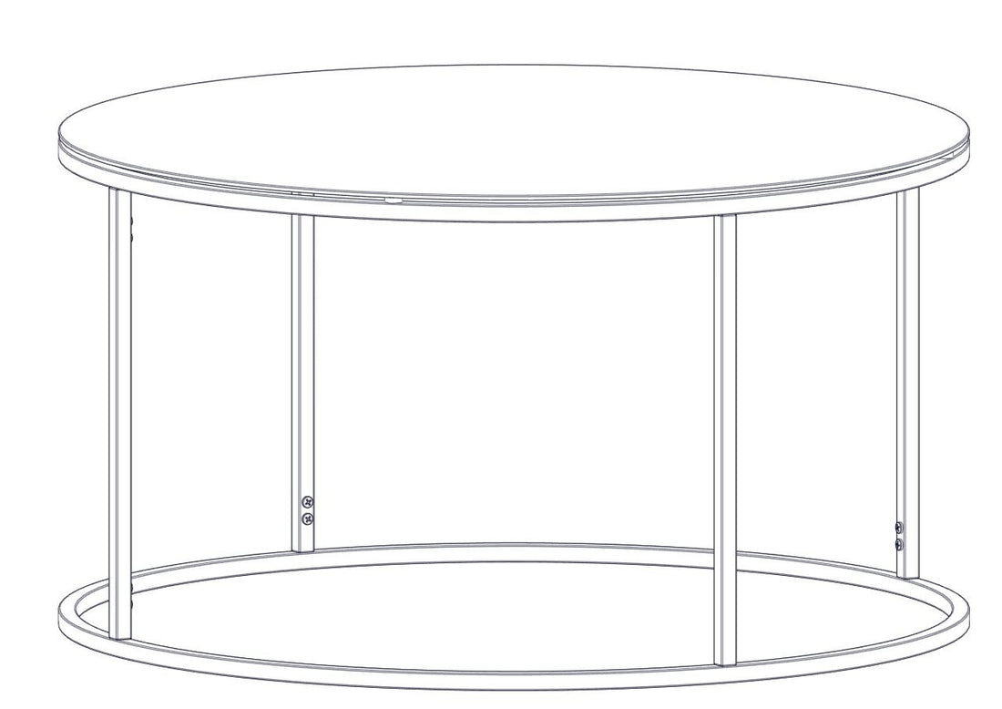 Table basse Berlin - Black