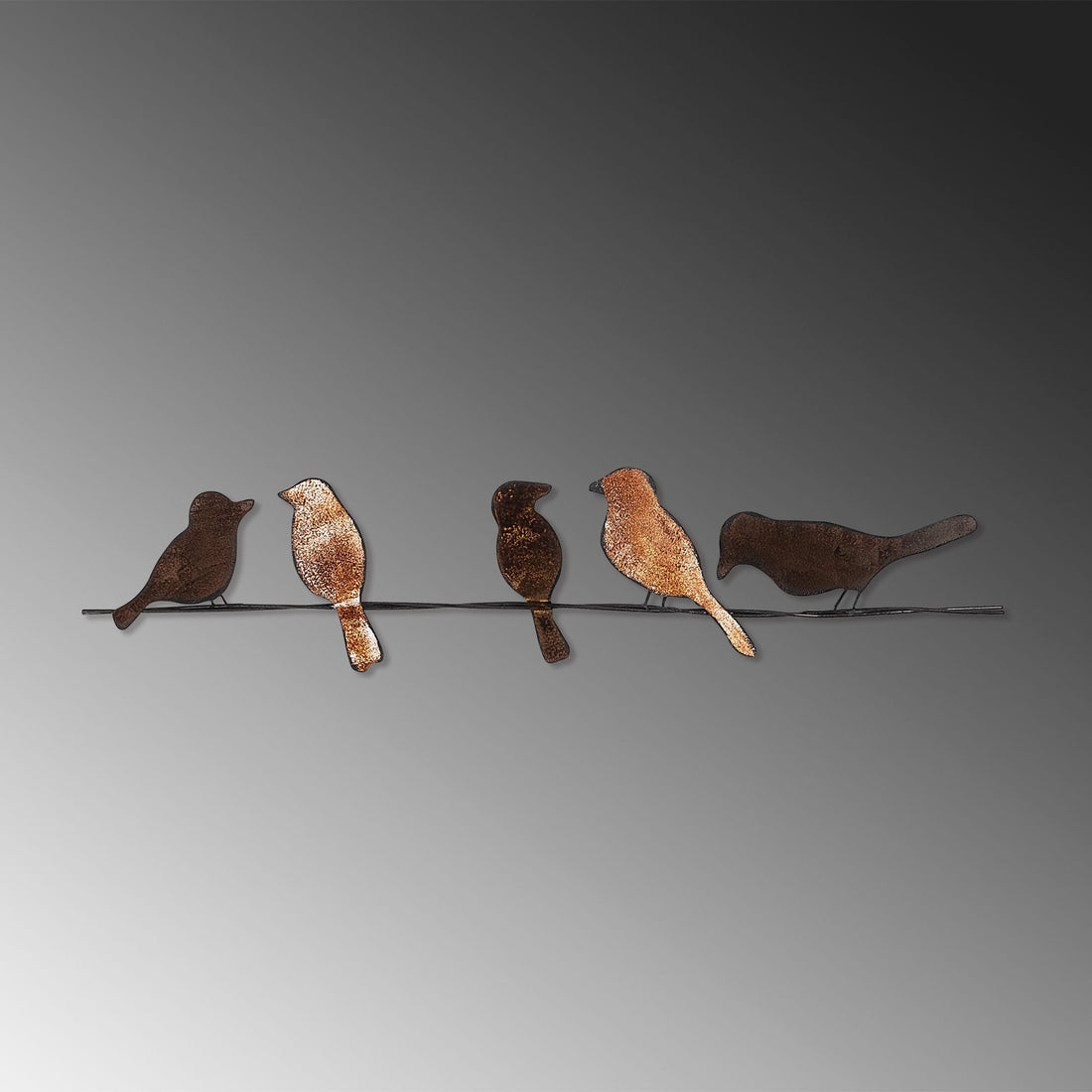 Accessoire mural en métal décoratif Muhabbet