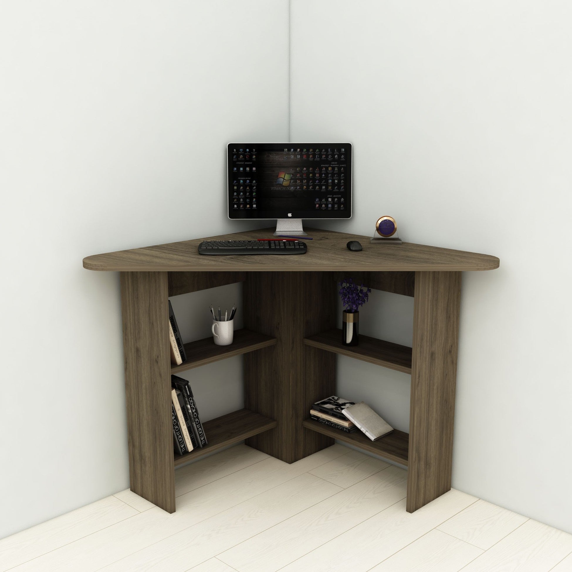 Bureau d'étude Corner - Walnut