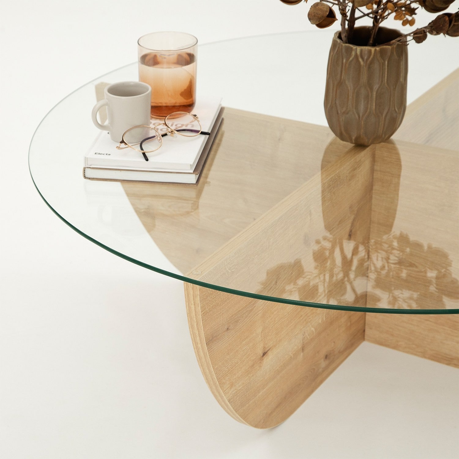 Table basse Lily - Sapphire Oak