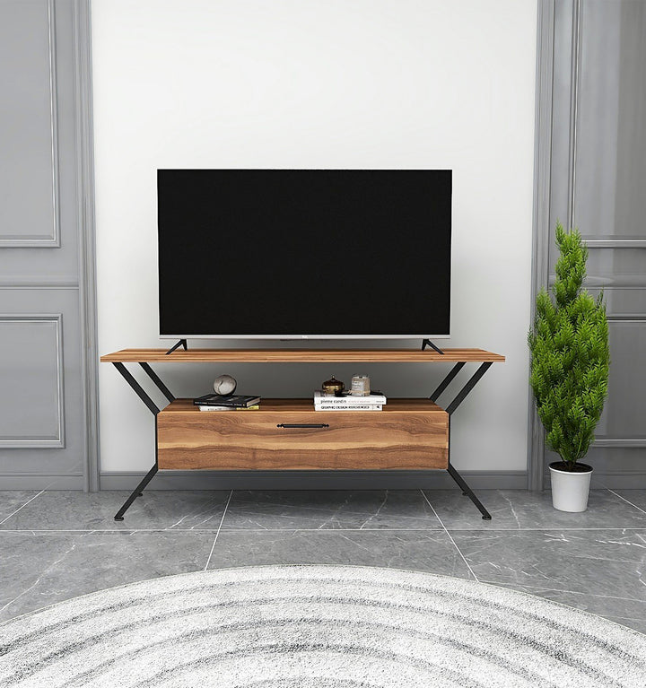 Meuble TV Tarz - Walnut